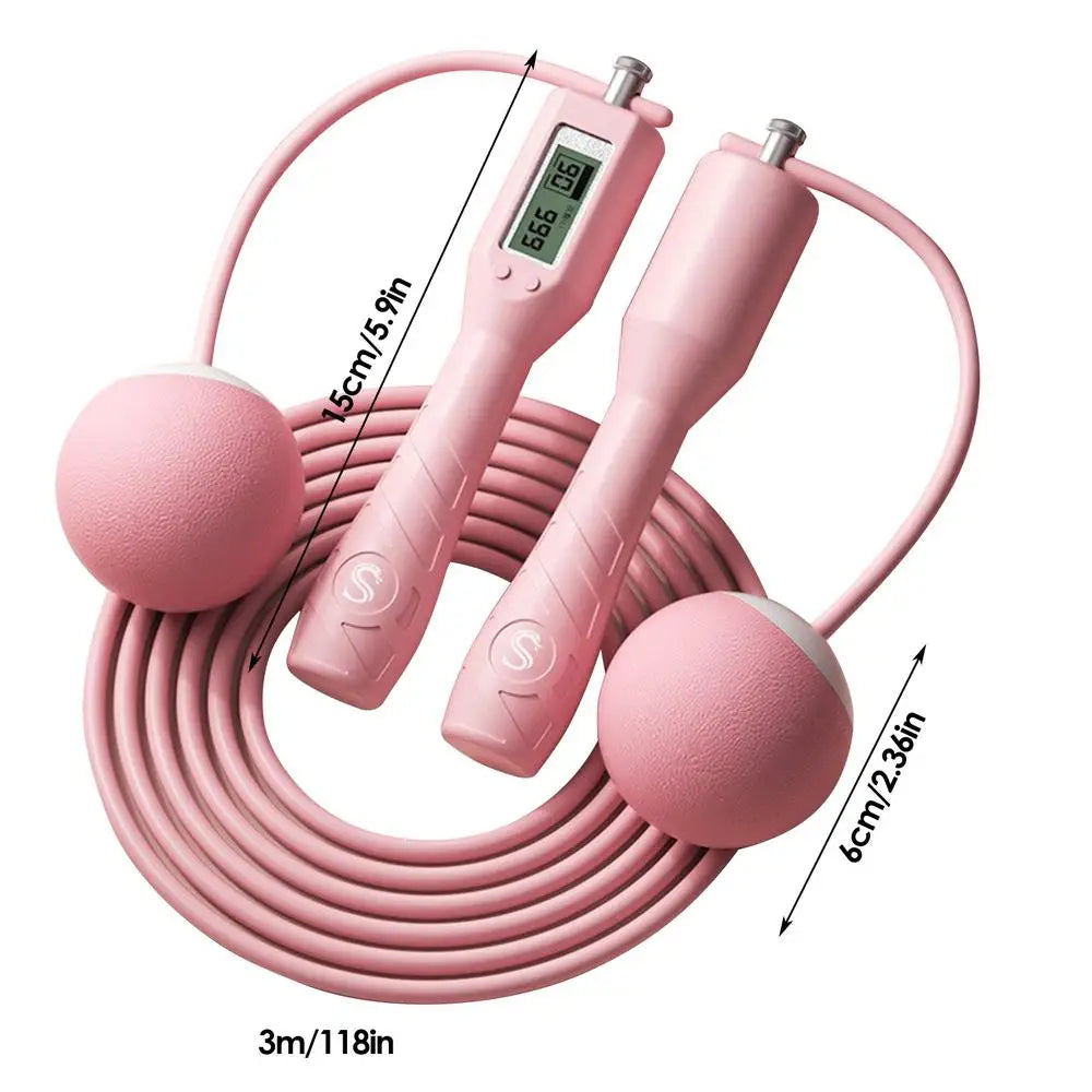 Weighted Jump Rope - Steel Wire Smart Jump Rope for The Ultra Cardio Burn