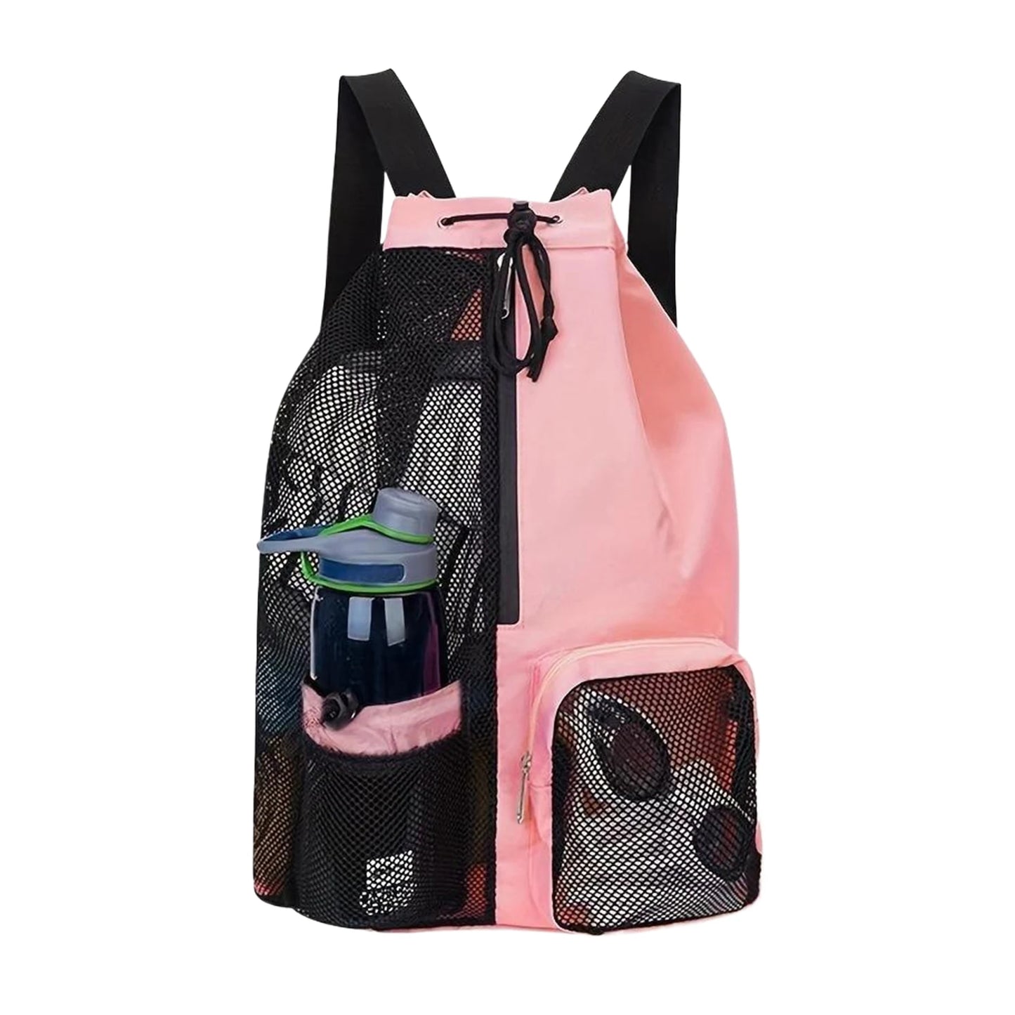 Drawstring Sports Backpack - Easily Store Your Gear!