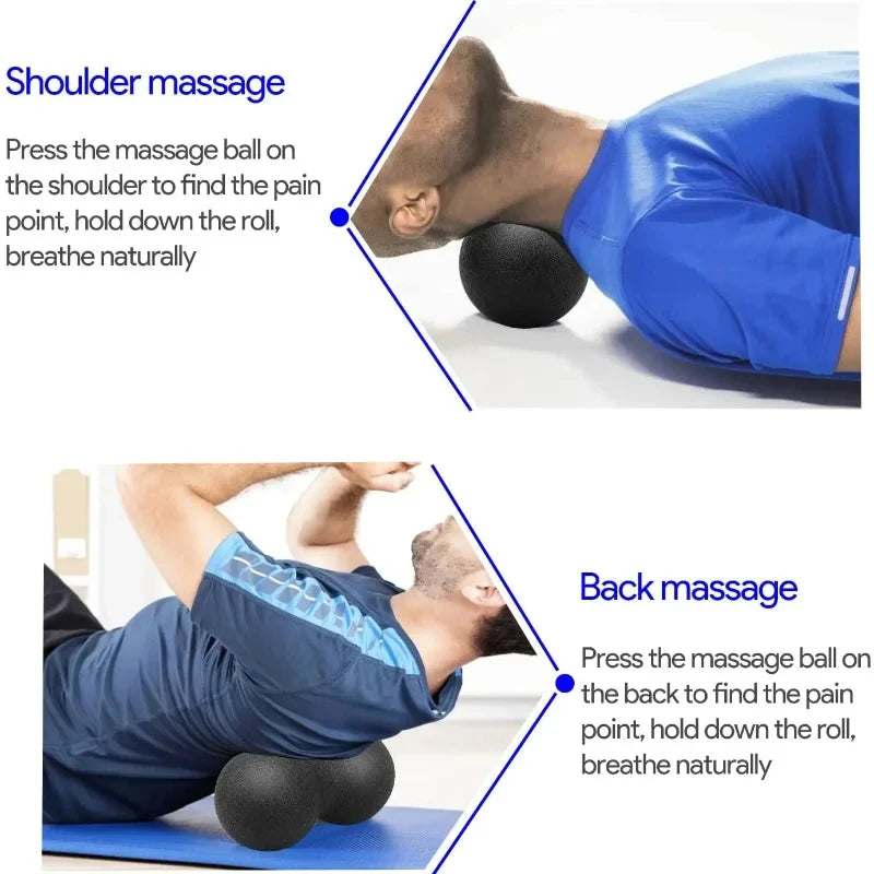 Deep Tissue Relief Anywhere – Yoga Peanut Massage Ball