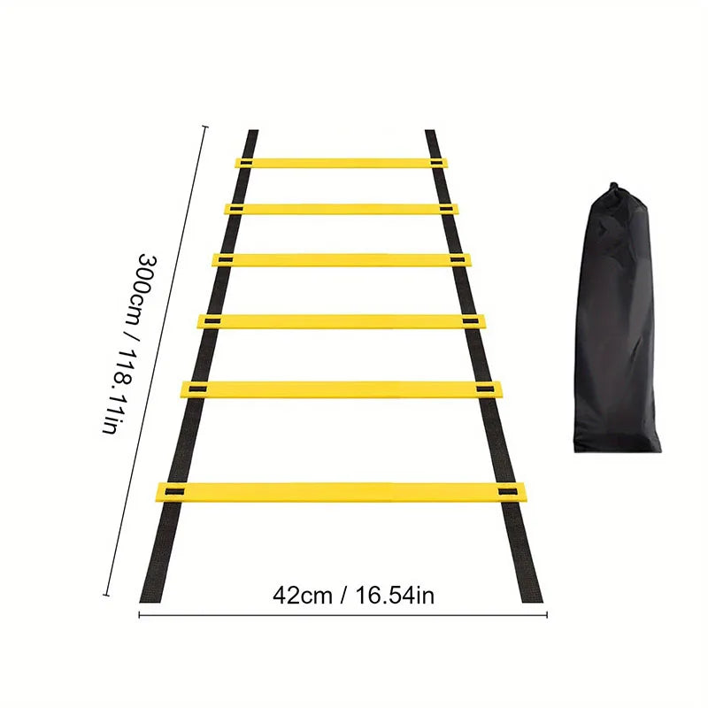 Boost Your Speed and Agility with Our Adjustable Agility Ladder