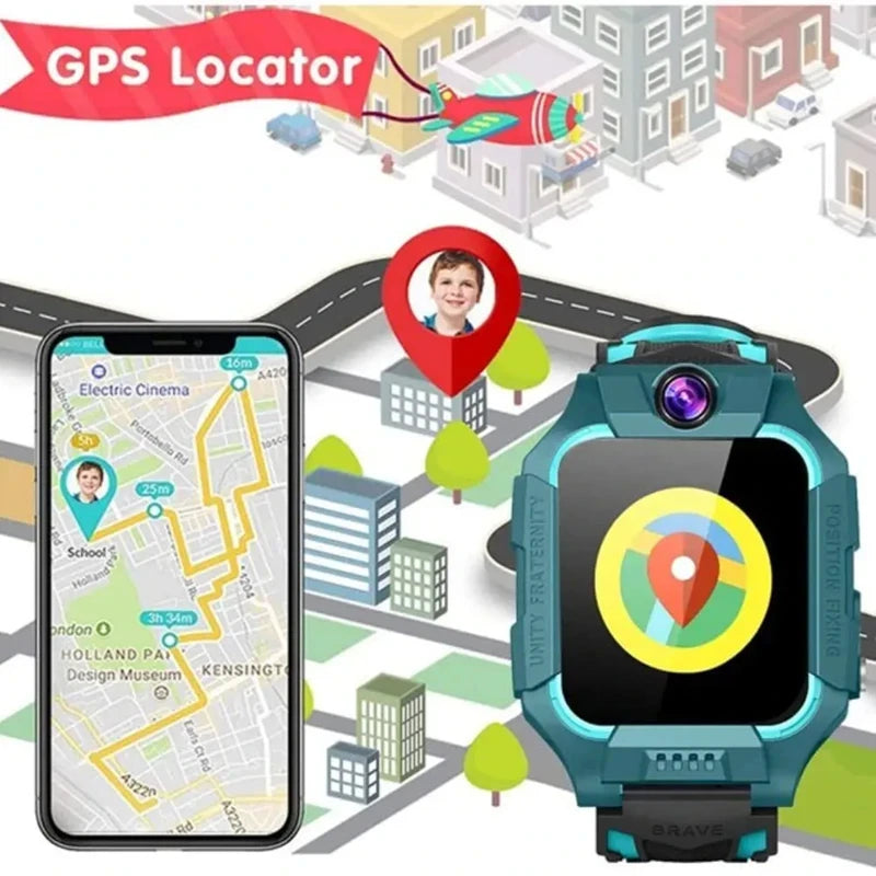 Kids Smart Watch – GPS, SOS, Camera and Calling for Safe Communication