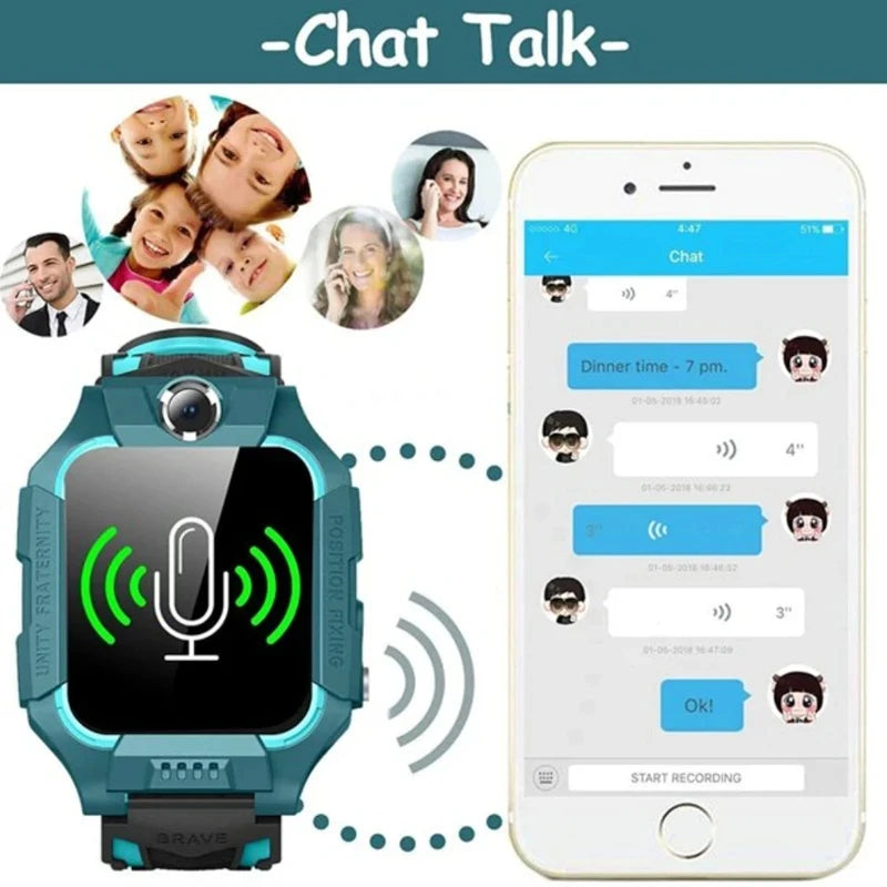 Kids Smart Watch – GPS, SOS, Camera and Calling for Safe Communication