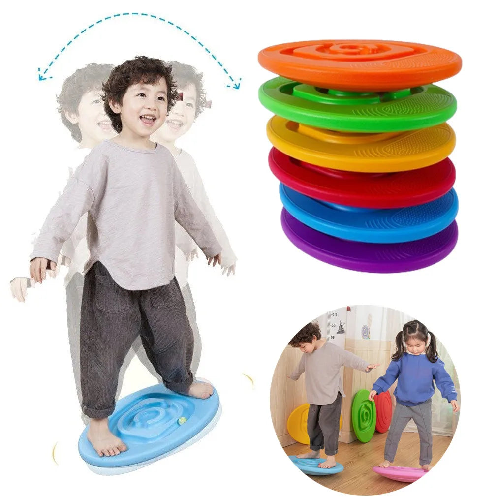 Kids Wobble Board – Sensory Training, Focus and Balance Board for Kids