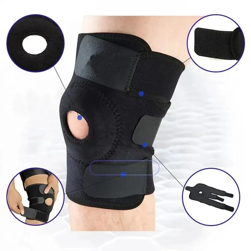 Adjustable Breathable Knee Brace - The Ultimate Knee Support for Pain Relief and Stability