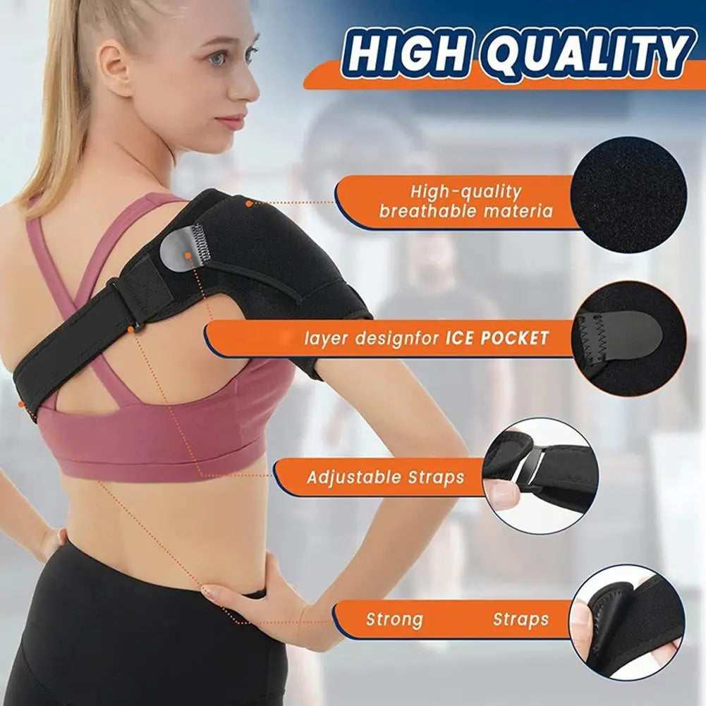 Adjustable Shoulder Wrap for Superior Support & Stability