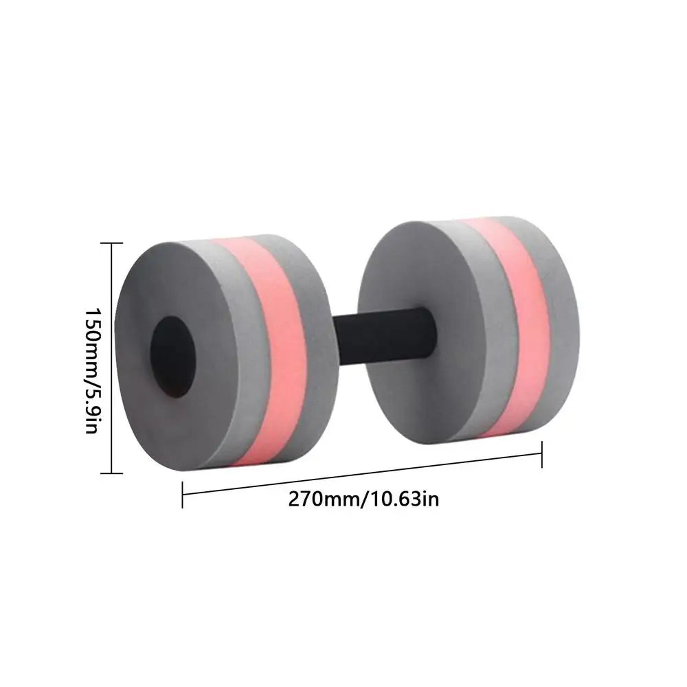 Pair of Floating Water Weights – EVA Foam Aquatic Dumbbells for Low-Impact Resistance Training