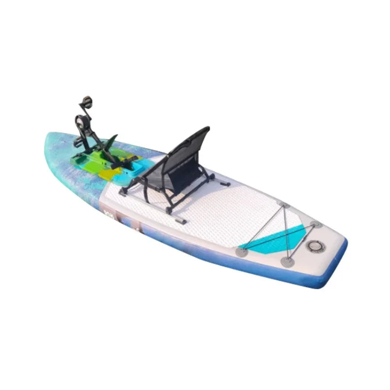 Inflatable Pedal Surfboard Set – Quick Setup, Ultimate Fun!