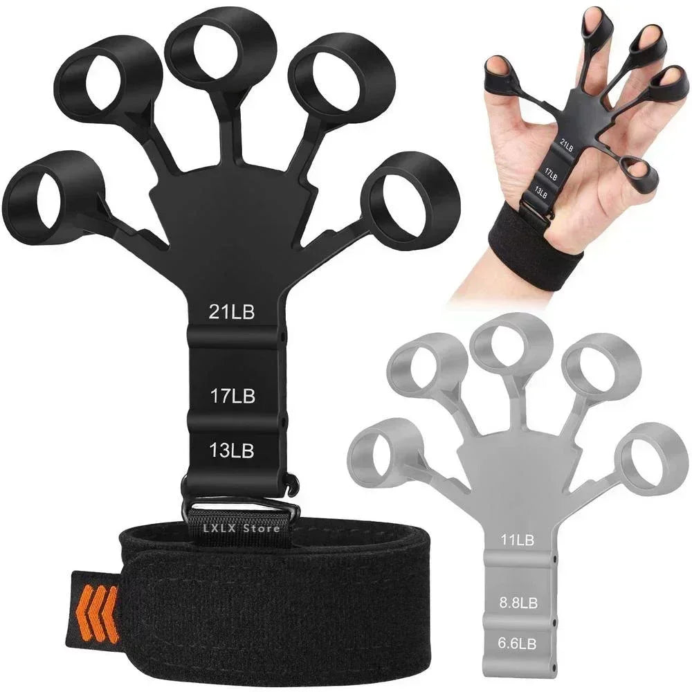 Hand Grip Strengthener – Finger, Forearm Exerciser for Athletes and Musicians