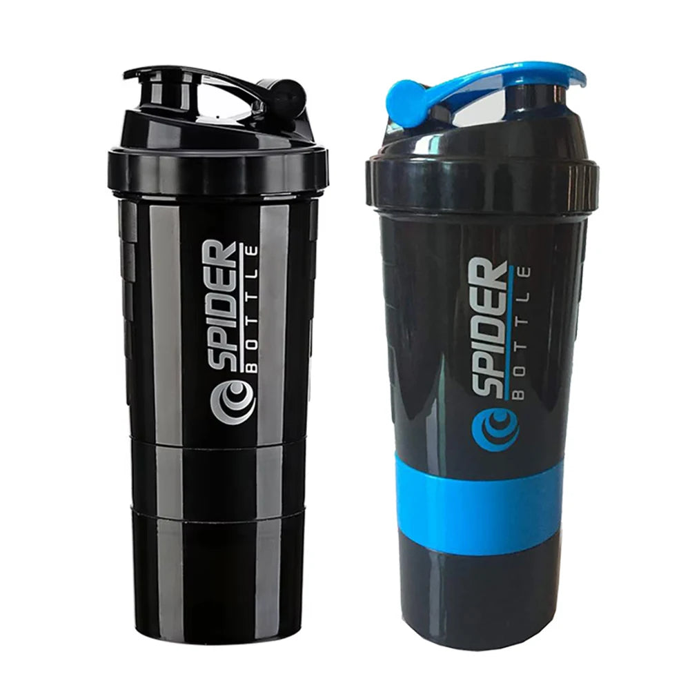 3-Layer Protein Shaker Bottle - Take it On The Road!