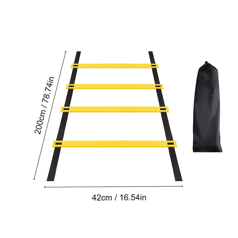 Boost Your Speed and Agility with Our Adjustable Agility Ladder