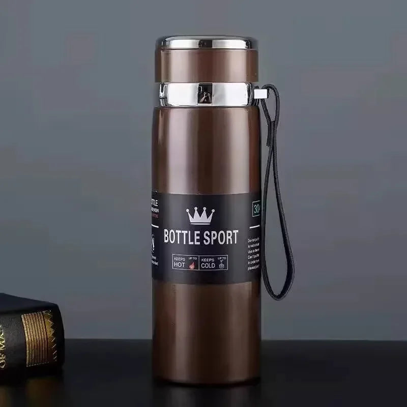 1L Thermal Water Bottle - Keep Hot or Cold / Vacuum Flask Made of Stainless Steel, BPA-Free