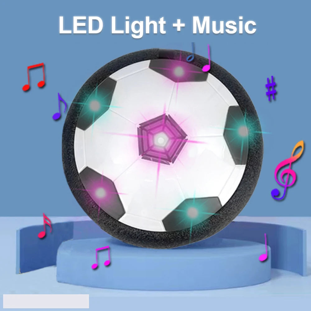 LED Hover Soccer Ball – Indoor and Outdoor Air Power Football Toy for Kids!