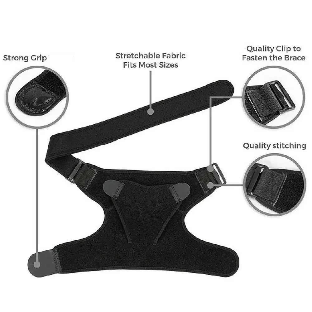 Adjustable Shoulder Wrap for Superior Support & Stability