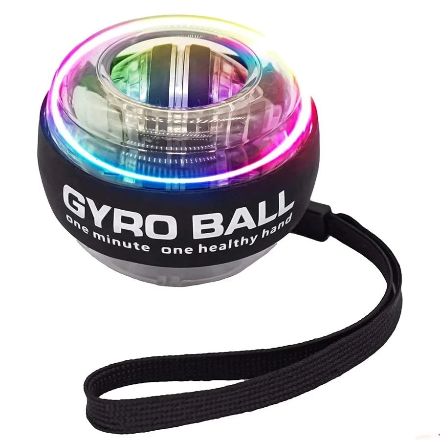 LED Wrist Gyro Ball – Auto-Start / Forearm, Hand and Wrist Strengthener