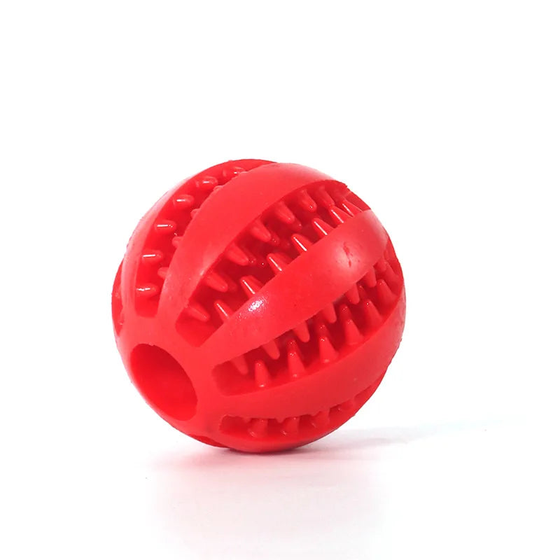 Interactive Dog Food Ball and Teeth Cleaning Puppy Chew Toy