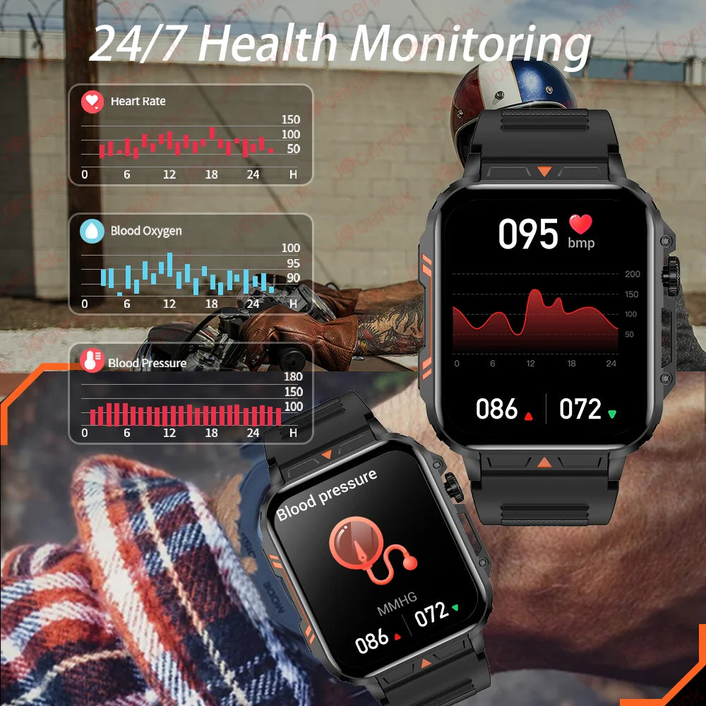 Advanced Smartwatch – Your All-in-One Health and Fitness Companion