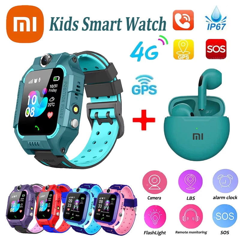 Kids Smart Watch – GPS, SOS, Camera and Calling for Safe Communication