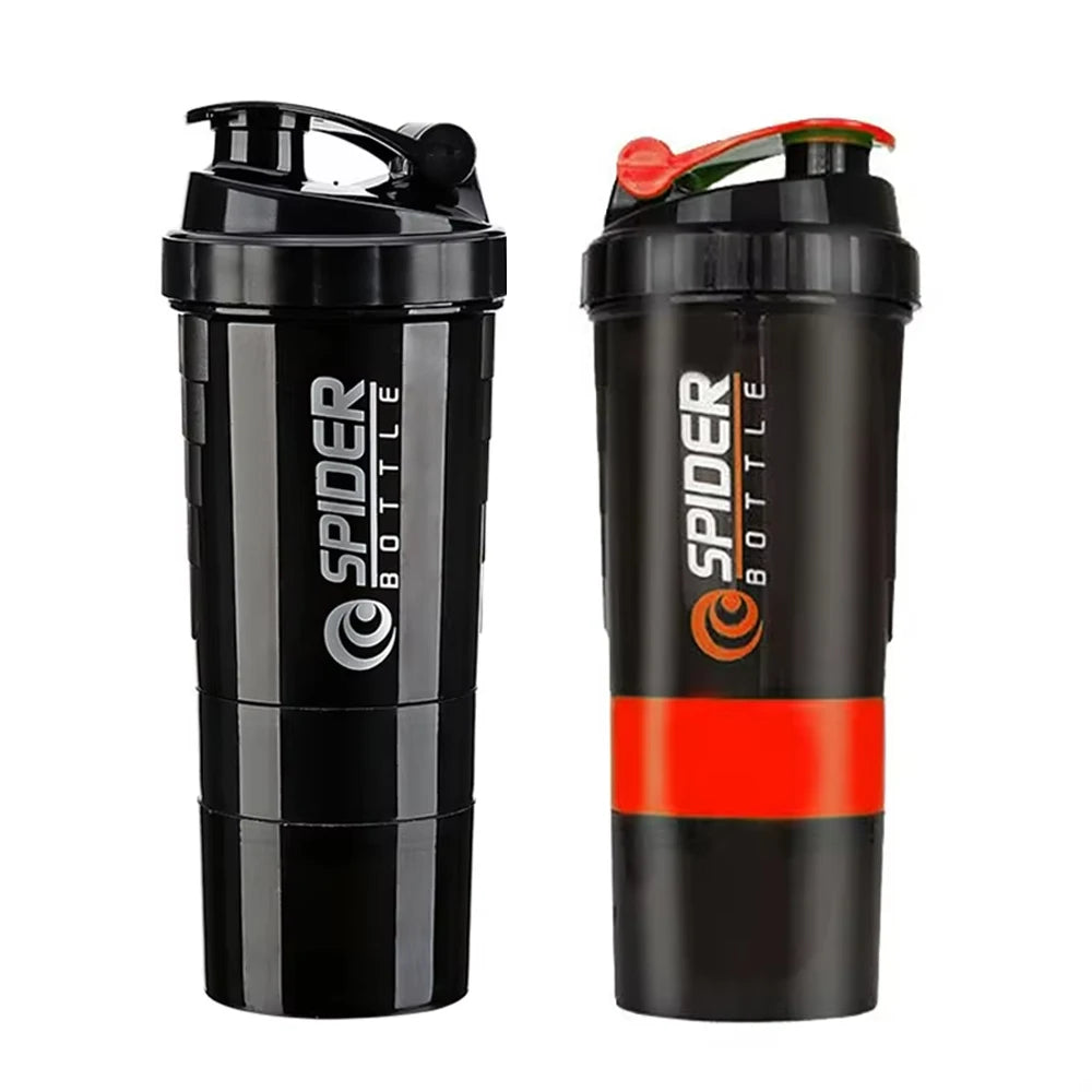 3-Layer Protein Shaker Bottle - Take it On The Road!