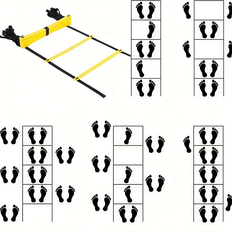 Boost Your Speed and Agility with Our Adjustable Agility Ladder