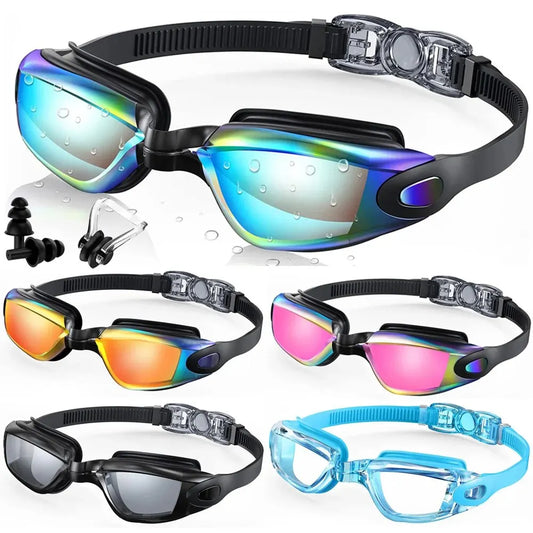 Anti-Fog, Tinted Swimming Goggles for the Beginner or the Pro