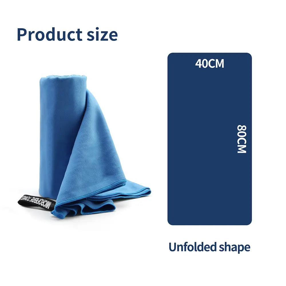 Fast-Drying Sports Towel for Travel, Yoga, Swimming and Other Activities