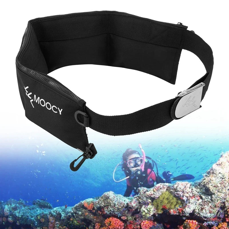 4-Pocket Diving Weight Belt / Sports Diving Belt - Quick-drying & Durable