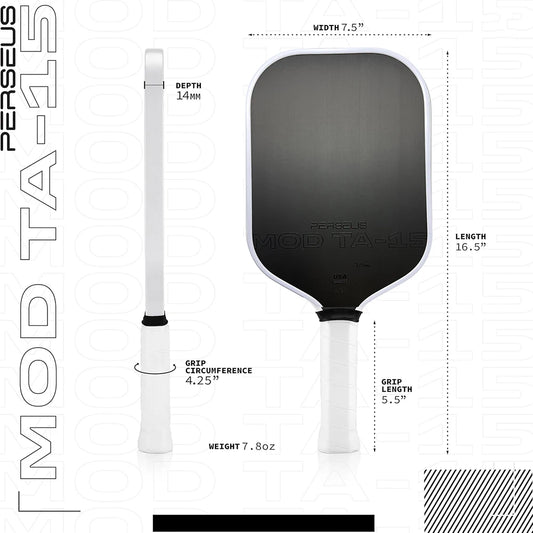 MOD TA-15 Pro Player Edition Pickleball Paddle – Elite Performance