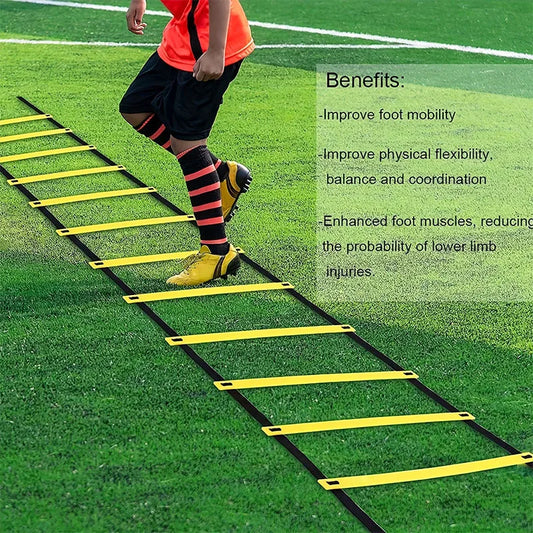 Boost Your Speed and Agility with Our Adjustable Agility Ladder