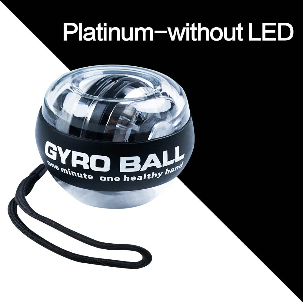 LED Wrist Gyro Ball – Auto-Start / Forearm, Hand and Wrist Strengthener