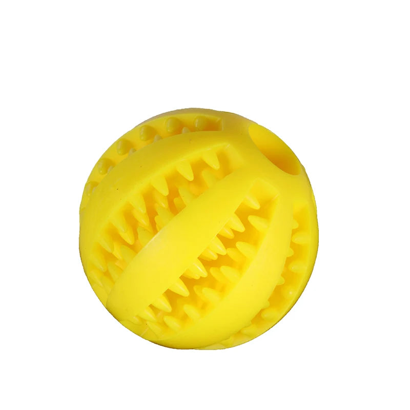 Interactive Dog Food Ball and Teeth Cleaning Puppy Chew Toy