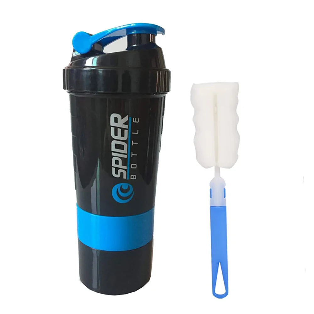 3-Layer Protein Shaker Bottle - Take it On The Road!