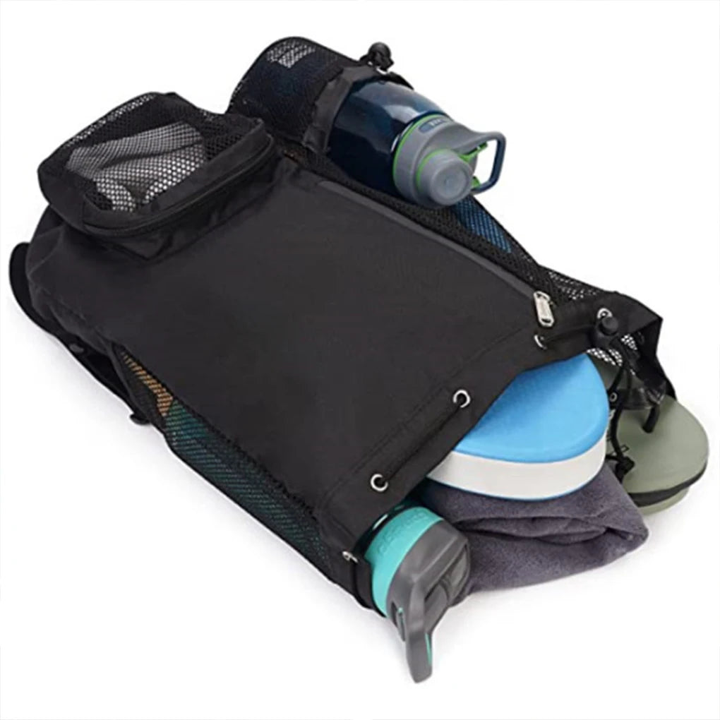 Drawstring Sports Backpack - Easily Store Your Gear!