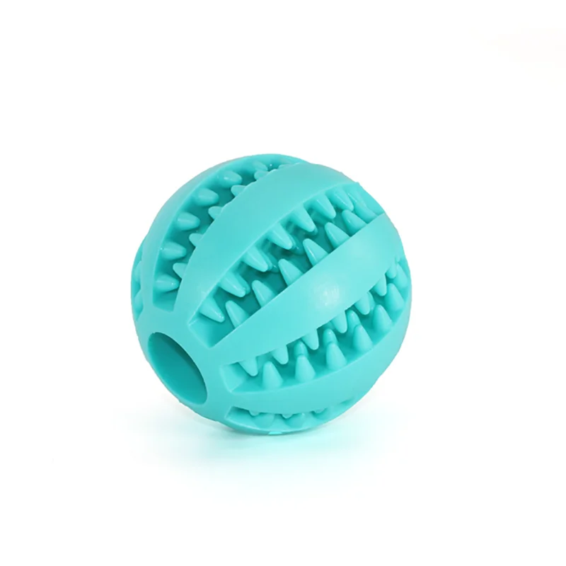 Interactive Dog Food Ball and Teeth Cleaning Puppy Chew Toy