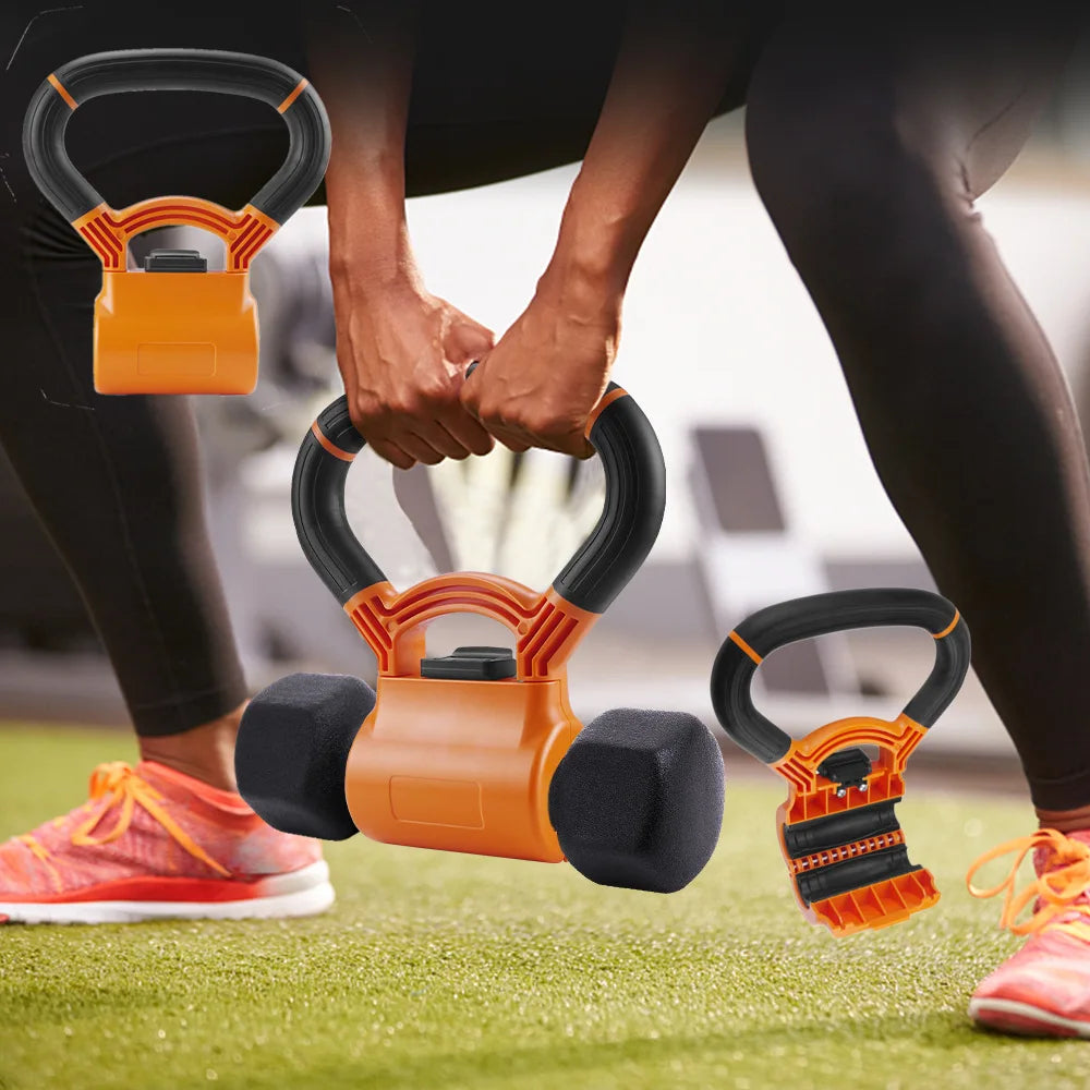 Transform Your Dumbbells into a Kettlebell with Our Kettlebell Handle Adapter!