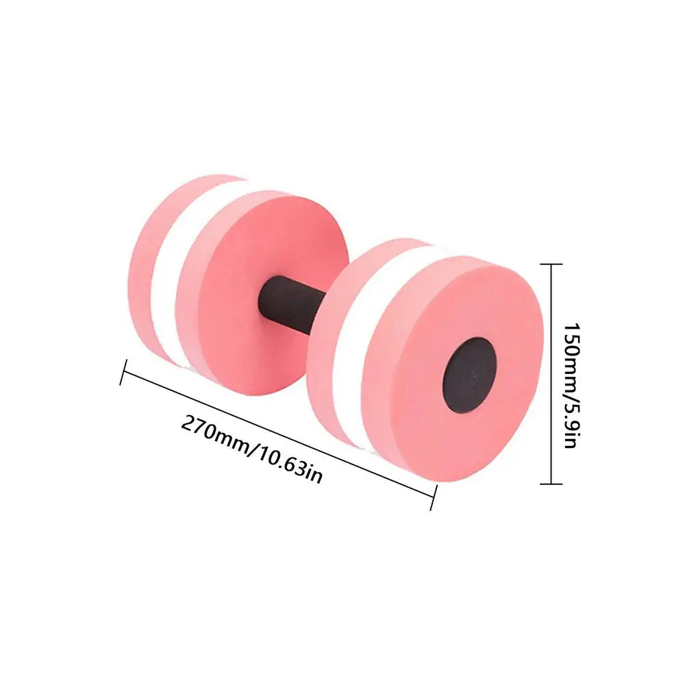 Pair of Floating Water Weights – EVA Foam Aquatic Dumbbells for Low-Impact Resistance Training