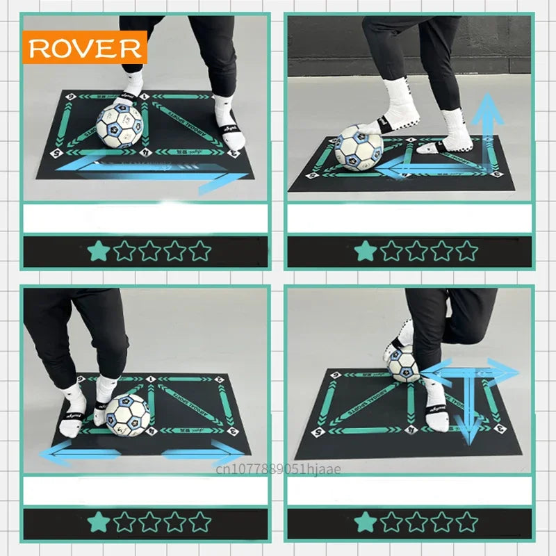 Soccer Dribble Foldable Training Mat – Master Your Footwork with Precision!