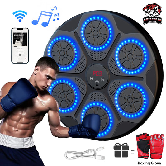 Smart Bluetooth Music Boxing Machine for Home Fitness